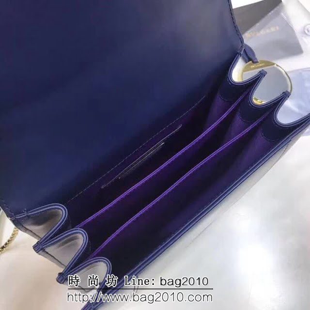 BVLGARI寶格麗 專櫃新款 蛇頭扣環 三層琺瑯蛇頭包 可手提肩背斜挎 B38329 FYD1350